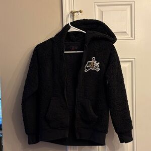 Nike Kids Black Sherpa Hoodie